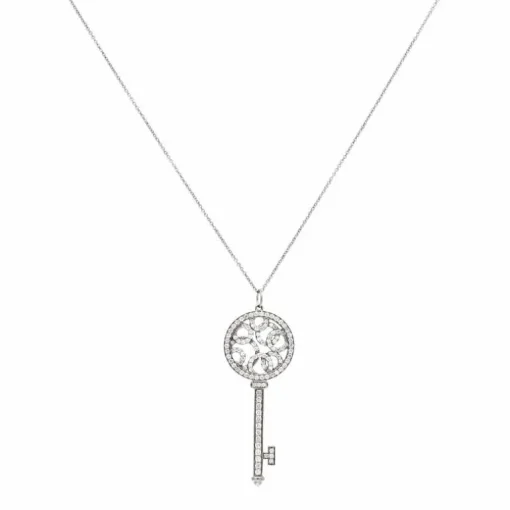 Brillant-Kette 'Schlüssel' Tiffany & Co. Platin