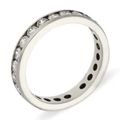 Brillant-Memoire-Ring Weißgold