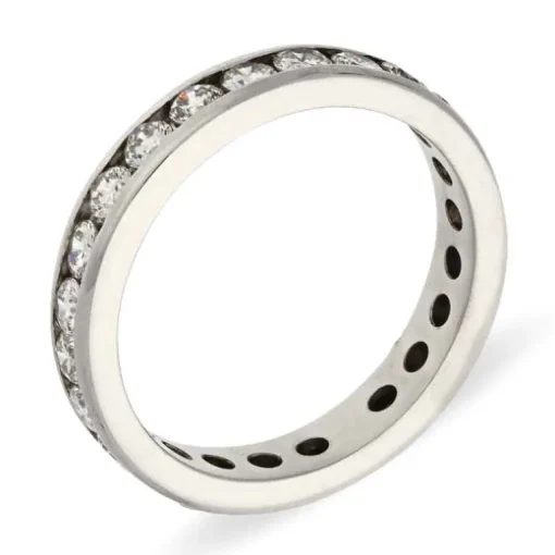 Brillant-Memoire-Ring Weißgold
