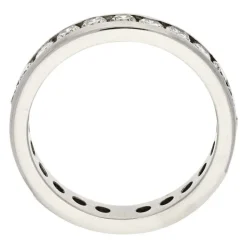 Brillant-Memoire-Ring Weißgold