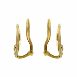 Brillant-Ohrclips Gelbgold