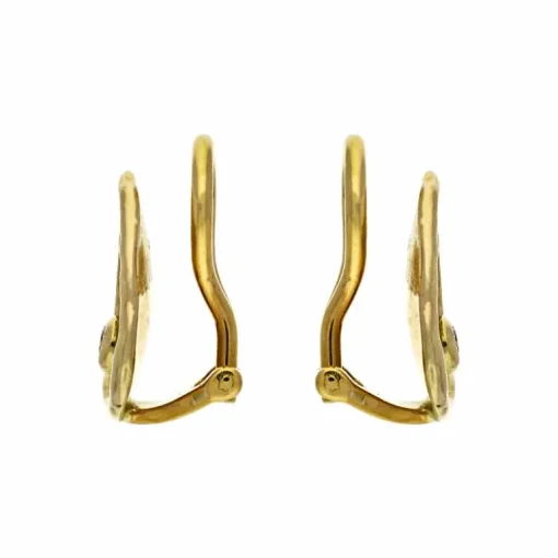 Brillant-Ohrclips Gelbgold