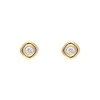 Brillant-Ohrstecker Bicolor