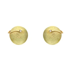 Brillant-Ohrstecker Gelbgold