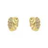 Brillant-Ohrstecker Gelbgold