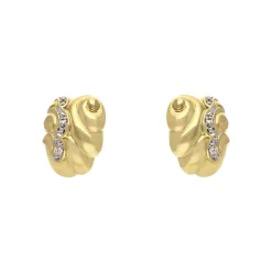 Brillant-Ohrstecker Gelbgold