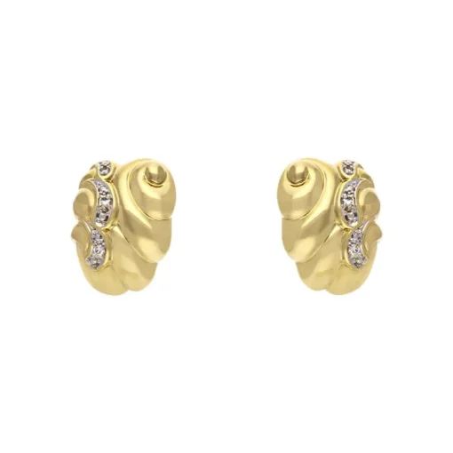 Brillant-Ohrstecker Gelbgold