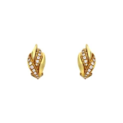Brillant-Ohrstecker Gelbgold