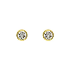Brillant-Ohrstecker Gelbgold 0,60 ct