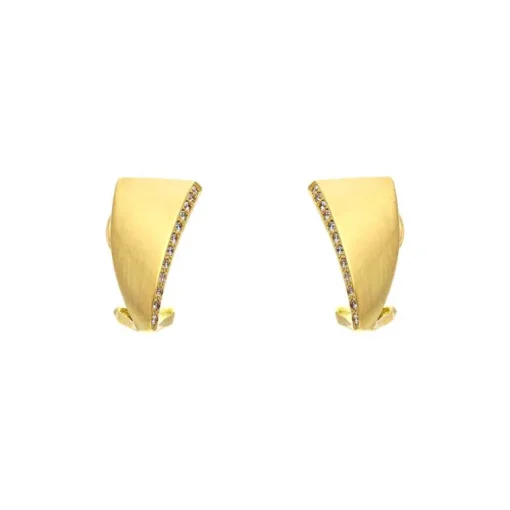 Brillant-Ohrstecker Gelbgold