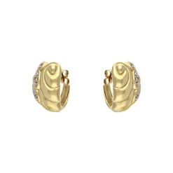 Brillant-Ohrstecker Gelbgold