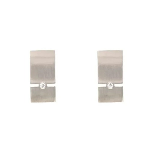 Brillant-Ohrstecker Weißgold