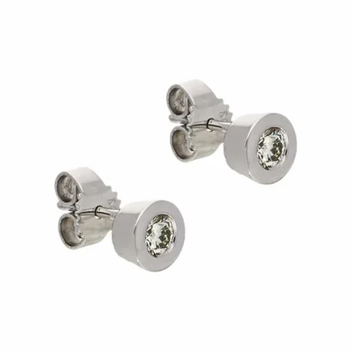 Brillant-Ohrstecker Weißgold