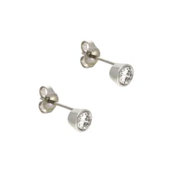 Brillant-Ohrstecker Weißgold