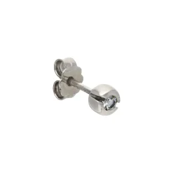 Brillant-Ohrstecker Weißgold