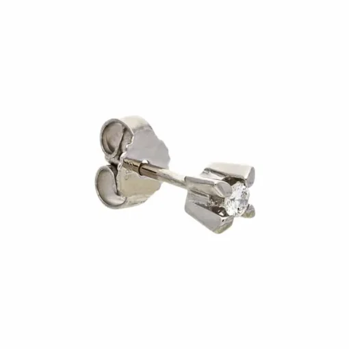 Brillant-Ohrstecker Weißgold