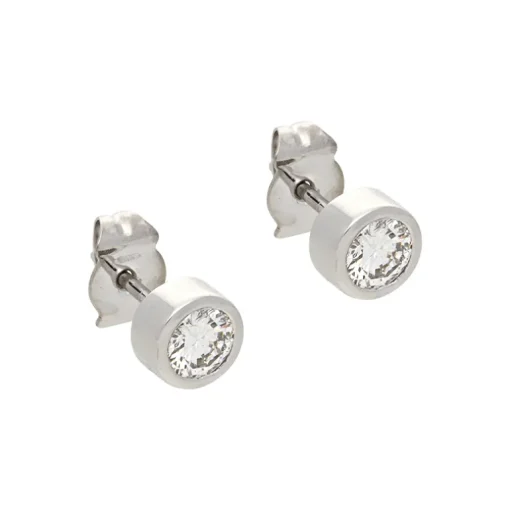 Brillant-Ohrstecker Weißgold 0,79 ct