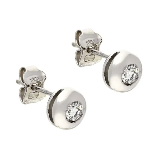 Brillant-Ohrstecker Weißgold