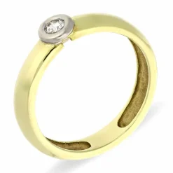Brillant-Ring Bicolor