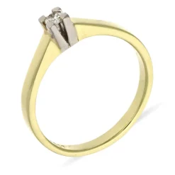 Brillant-Ring Bicolor