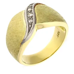 Brillant-Ring Bicolor