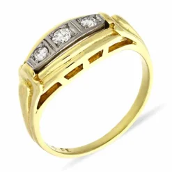 Brillant-Ring Bicolor