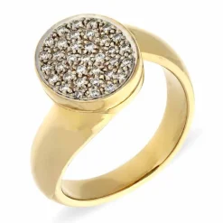 Brillant-Ring Bicolor