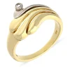 Brillant-Ring Bicolor