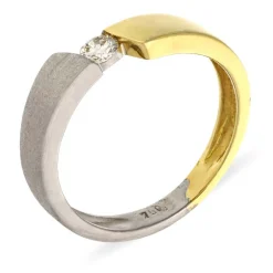 Brillant-Ring Bicolor
