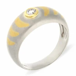 Brillant-Ring Bicolor