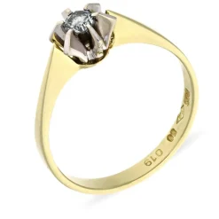Brillant-Ring Bicolor
