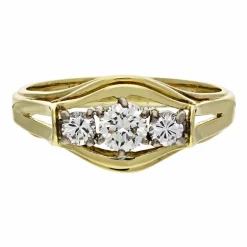 Brillant-Ring Bicolor