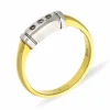 Brillant-Ring Bicolor