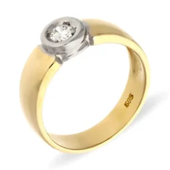 Brillant-Ring Bicolor