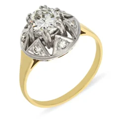 Brillant-Ring Bicolor