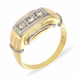 Brillant-Ring Bicolor