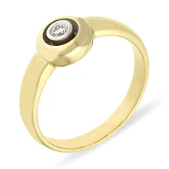 Brillant-Ring Bicolor