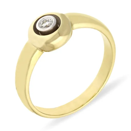 Brillant-Ring Bicolor
