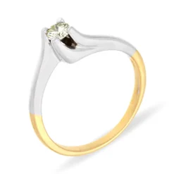 Brillant-Ring Bicolor