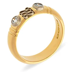 Brillant-Ring Bicolor