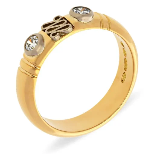 Brillant-Ring Bicolor