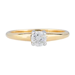 Brillant-Ring Bicolor