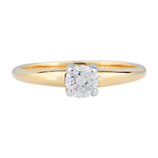 Brillant-Ring Bicolor