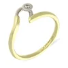 Brillant-Ring Bicolor