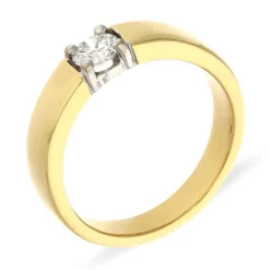 Brillant-Ring Bicolor