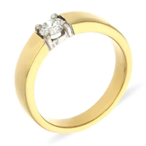 Brillant-Ring Bicolor