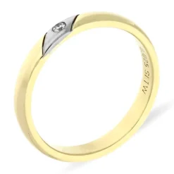 Brillant-Ring Bicolor