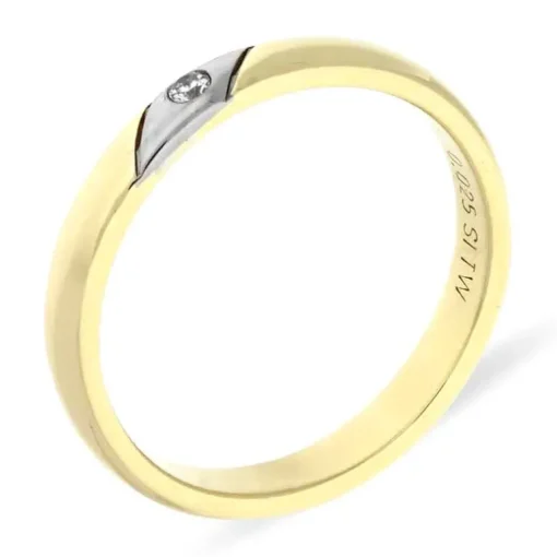 Brillant-Ring Bicolor