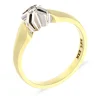 Brillant-Ring Bicolor