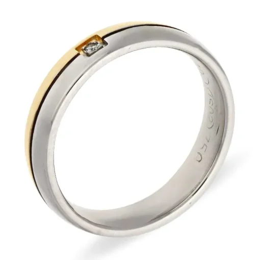 Brillant-Ring Bicolor
